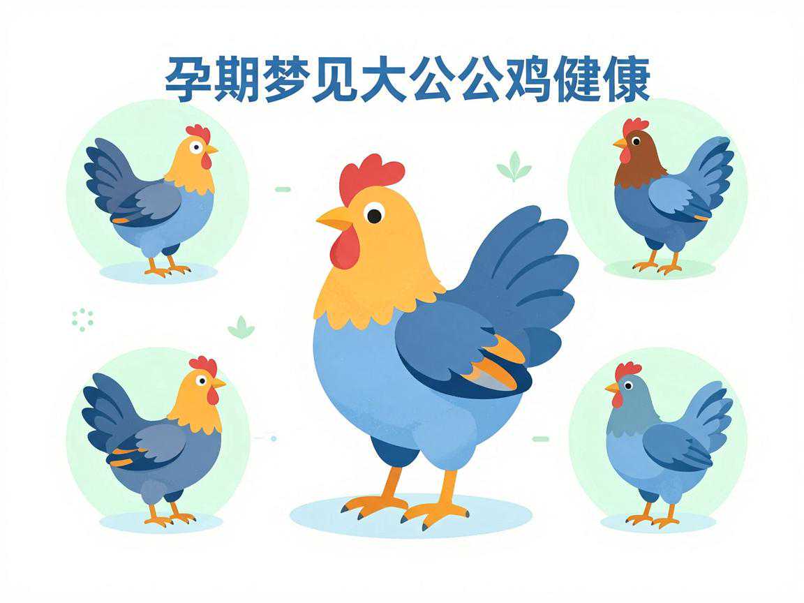 孕期梦见大公鸡的心理调节建议图解