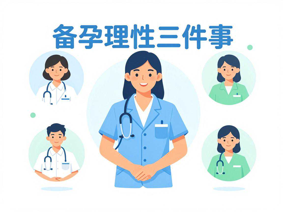 备孕理性三件事