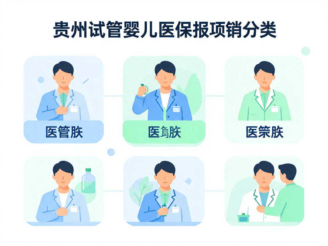 贵州试管婴儿医保报销项目分类图解