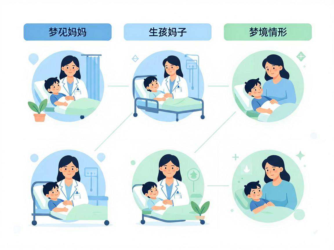 6种梦见妈妈生孩子梦境情形对比表