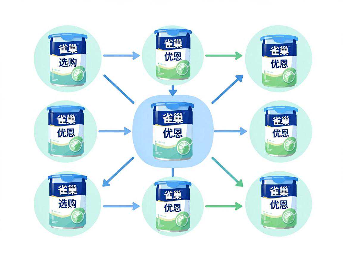 雀巢与优恩等奶粉品牌的选购区分要点梳理图