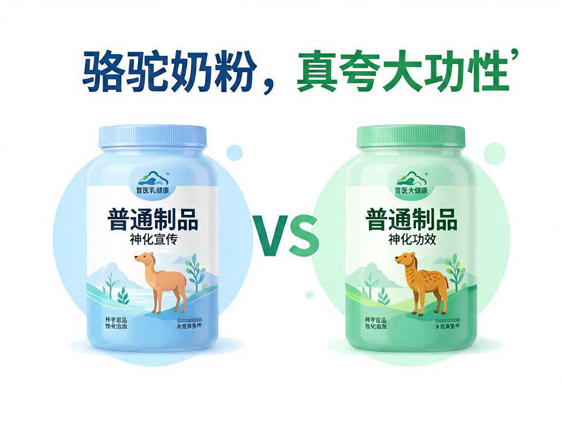 骆驼奶粉真实属性与夸大宣传对比:普通乳制品 vs 神化功效