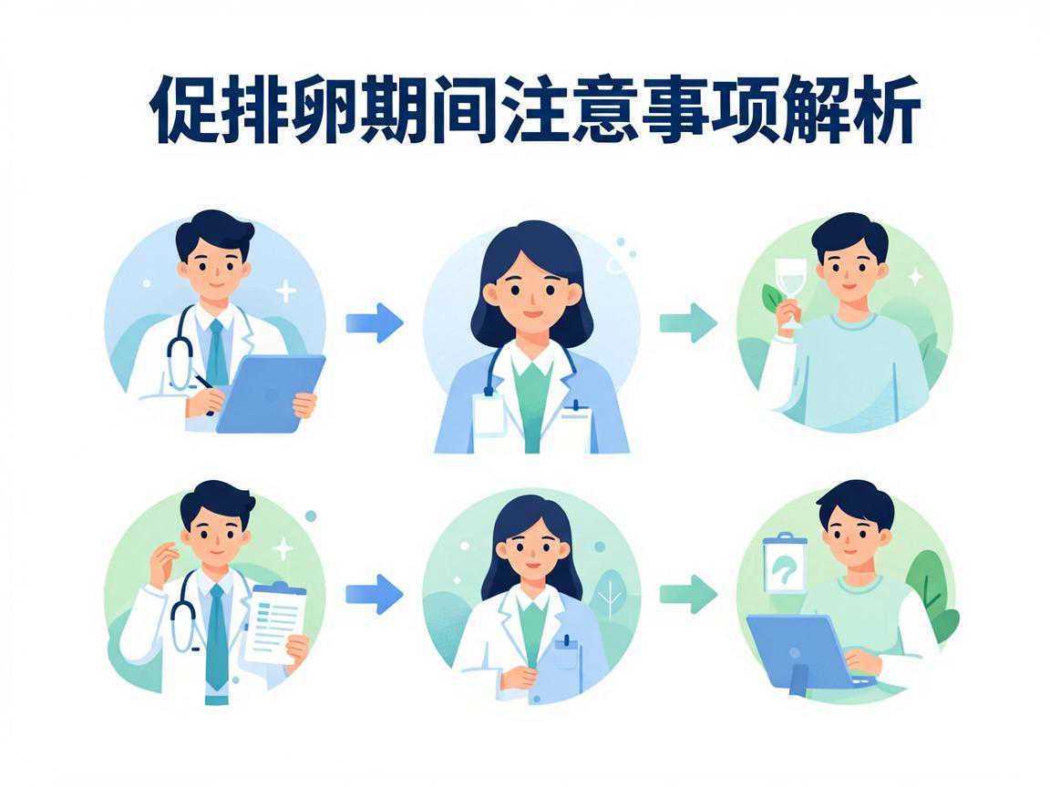 促排卵期间注意事项与误区解析