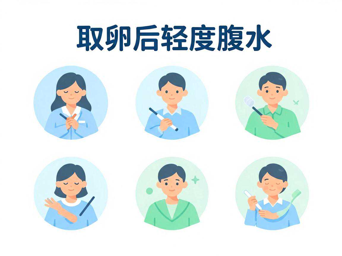 取卵后轻度腹水居家护理6步清单