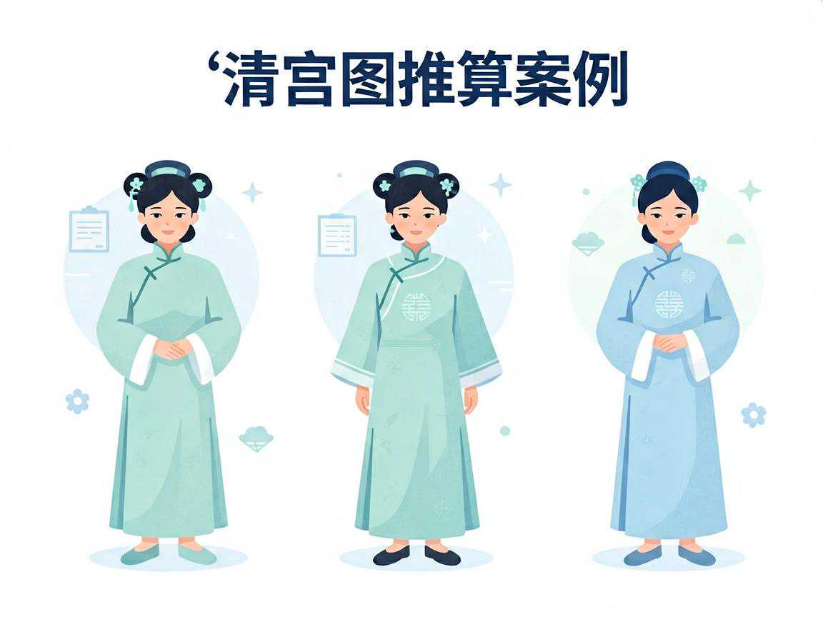 清宫图推算案例：不同年龄段清宫图查询示例