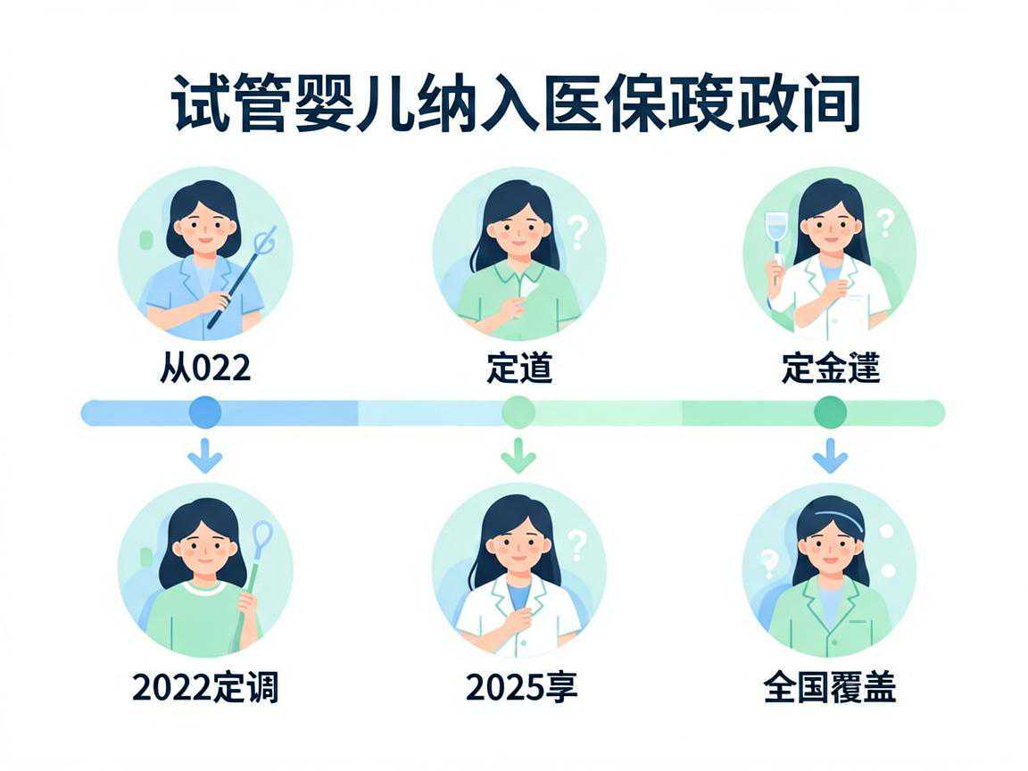 试管婴儿纳入医保政策时间线:从2022定调到2025全国覆盖