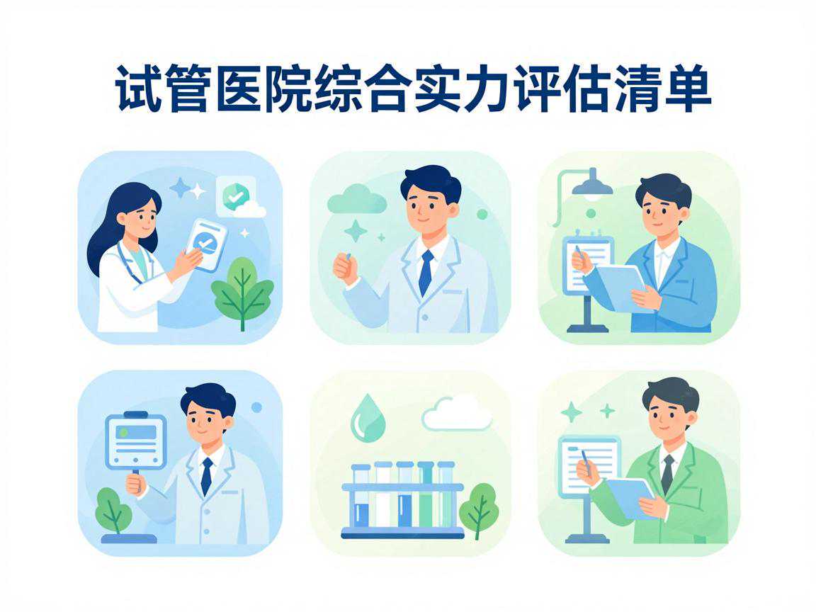 试管医院综合实力评估清单:技术资质、周期量、专科实力