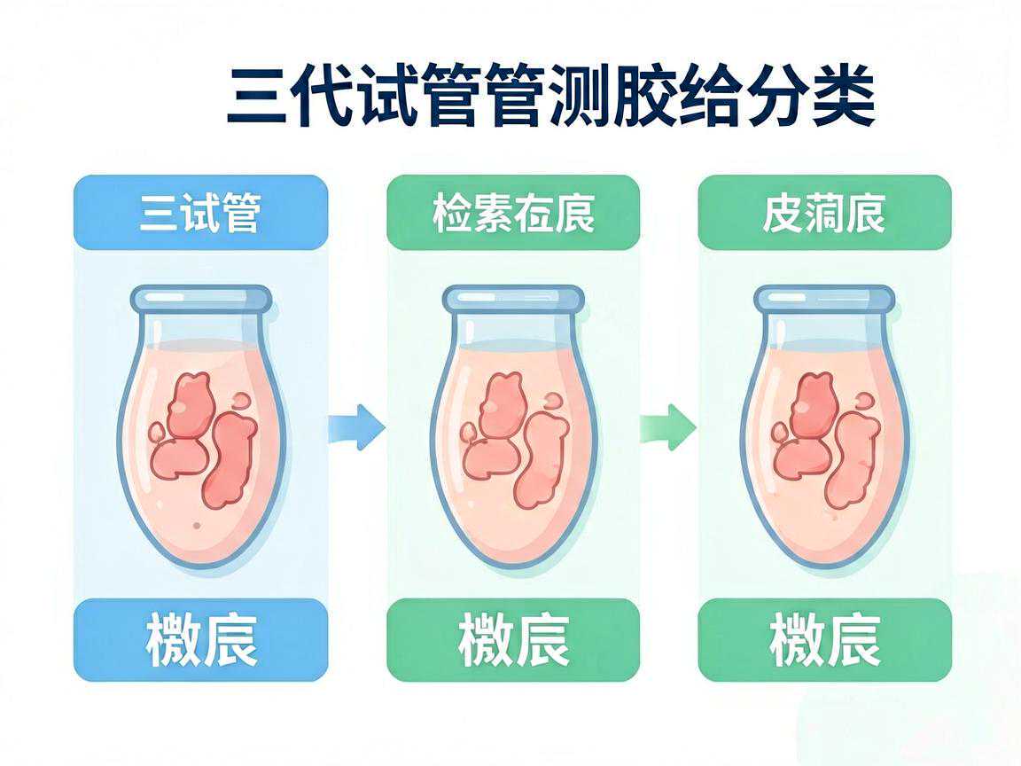 三代试管胚胎检测结果分类示意