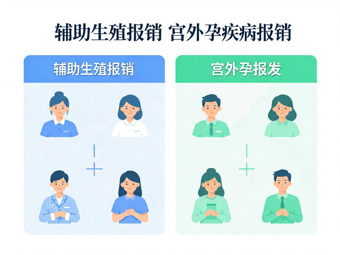 辅助生殖报销与宫外孕疾病报销两套体系对比表