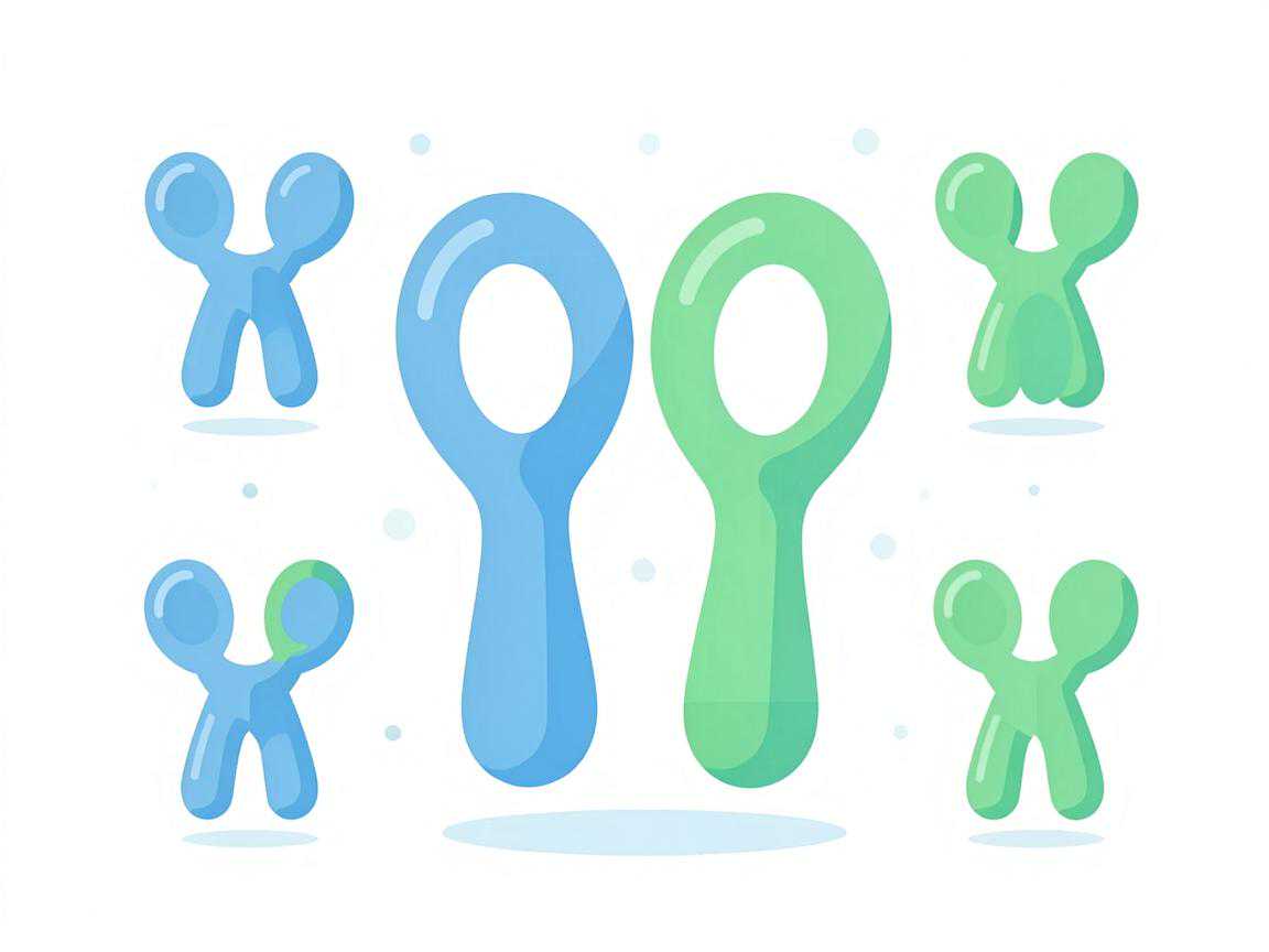 胎儿性别决定机制科普图：X/Y染色体决定性别
