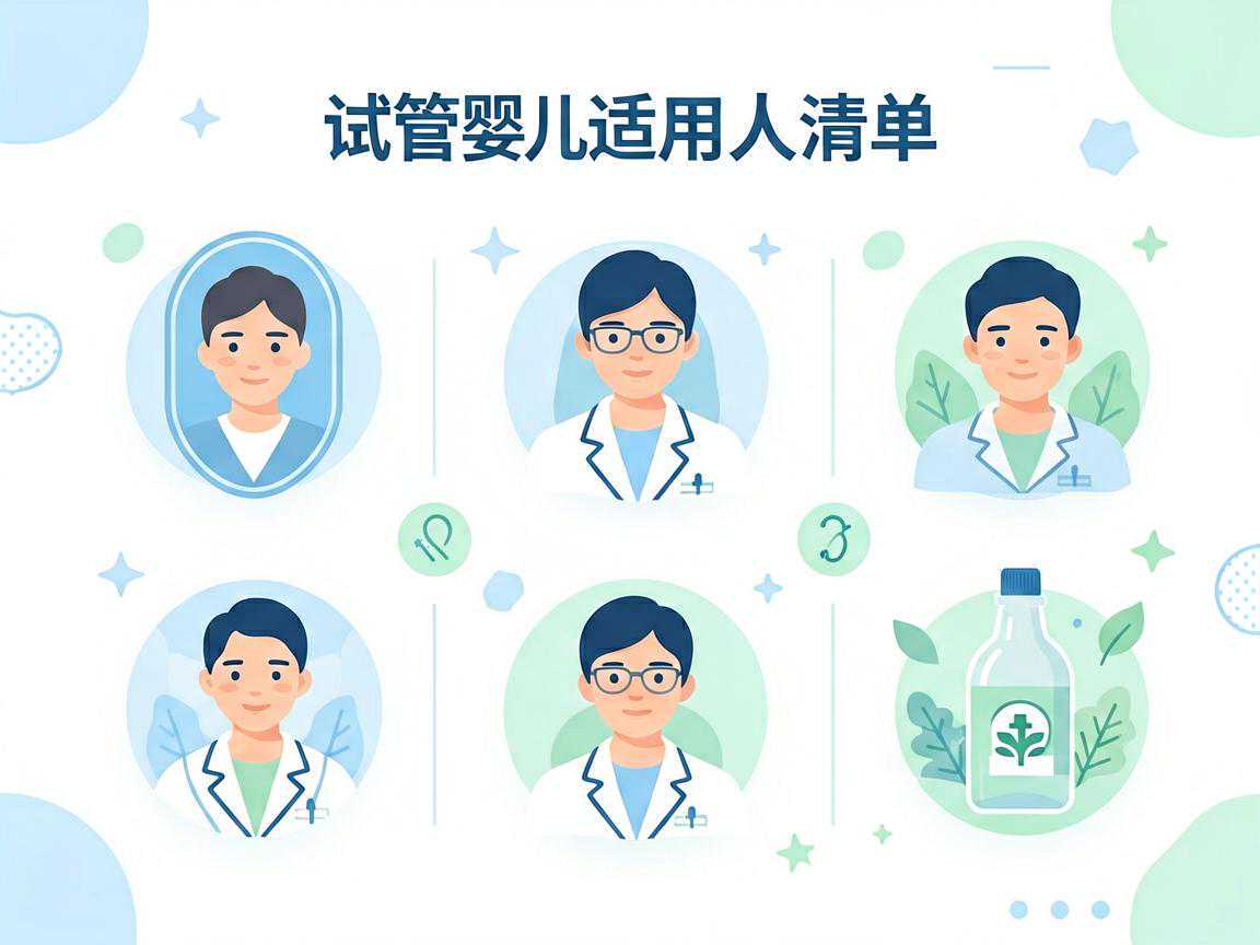 试管婴儿适用人群清单图