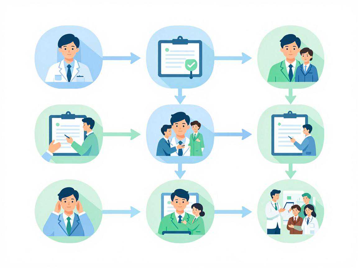 试管机构资质牌照核验流程示意图