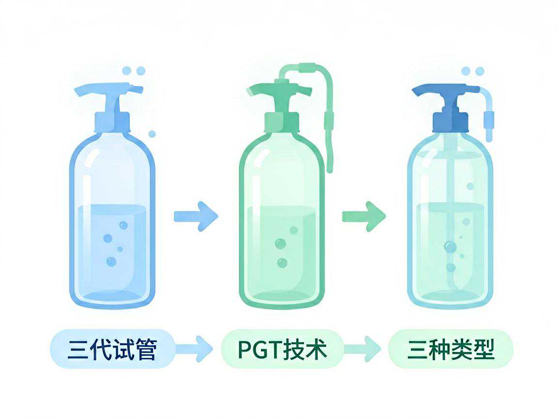 三代试管PGT技术三种类型示意图