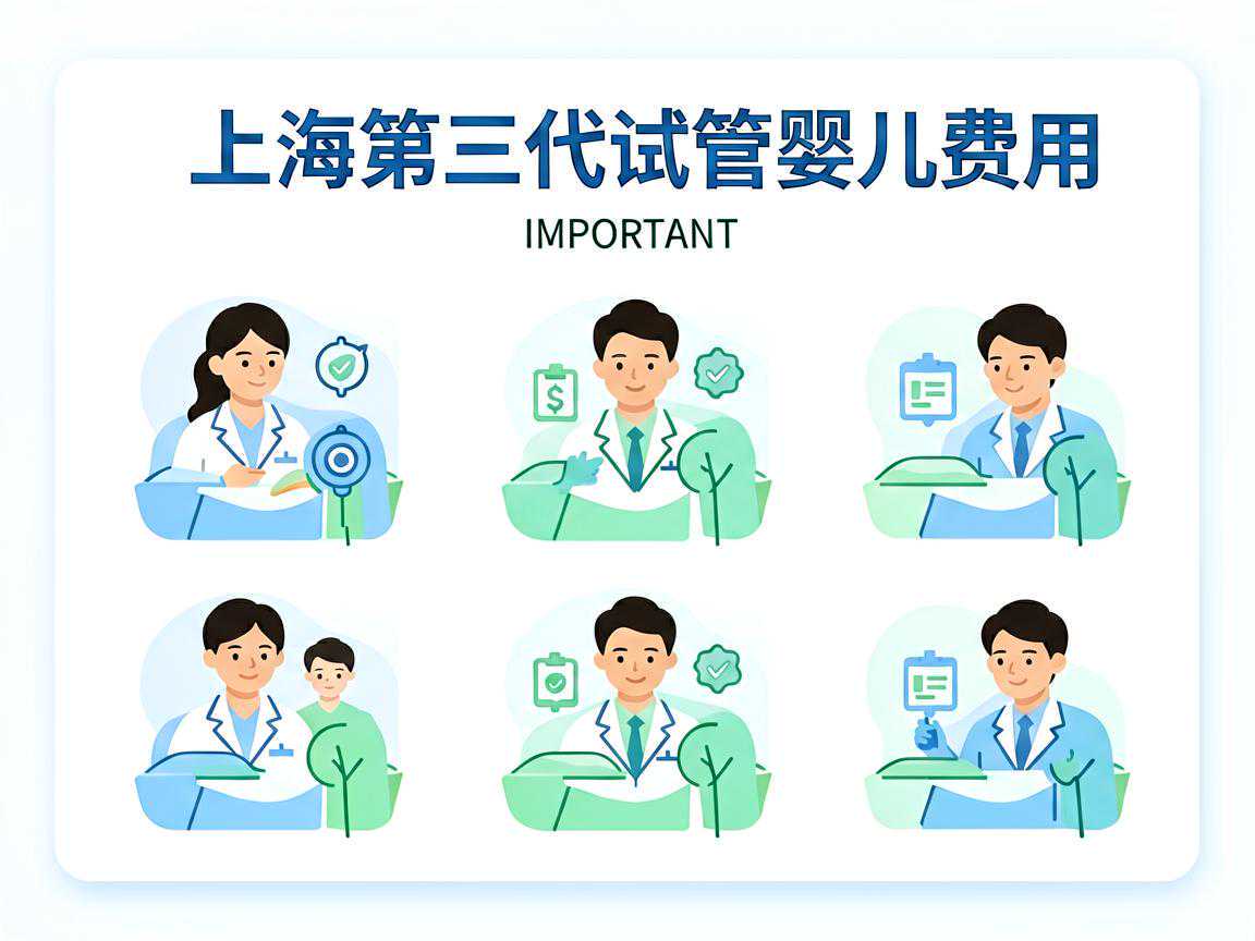 上海第三代试管婴儿费用影响因素与医保报销分析图