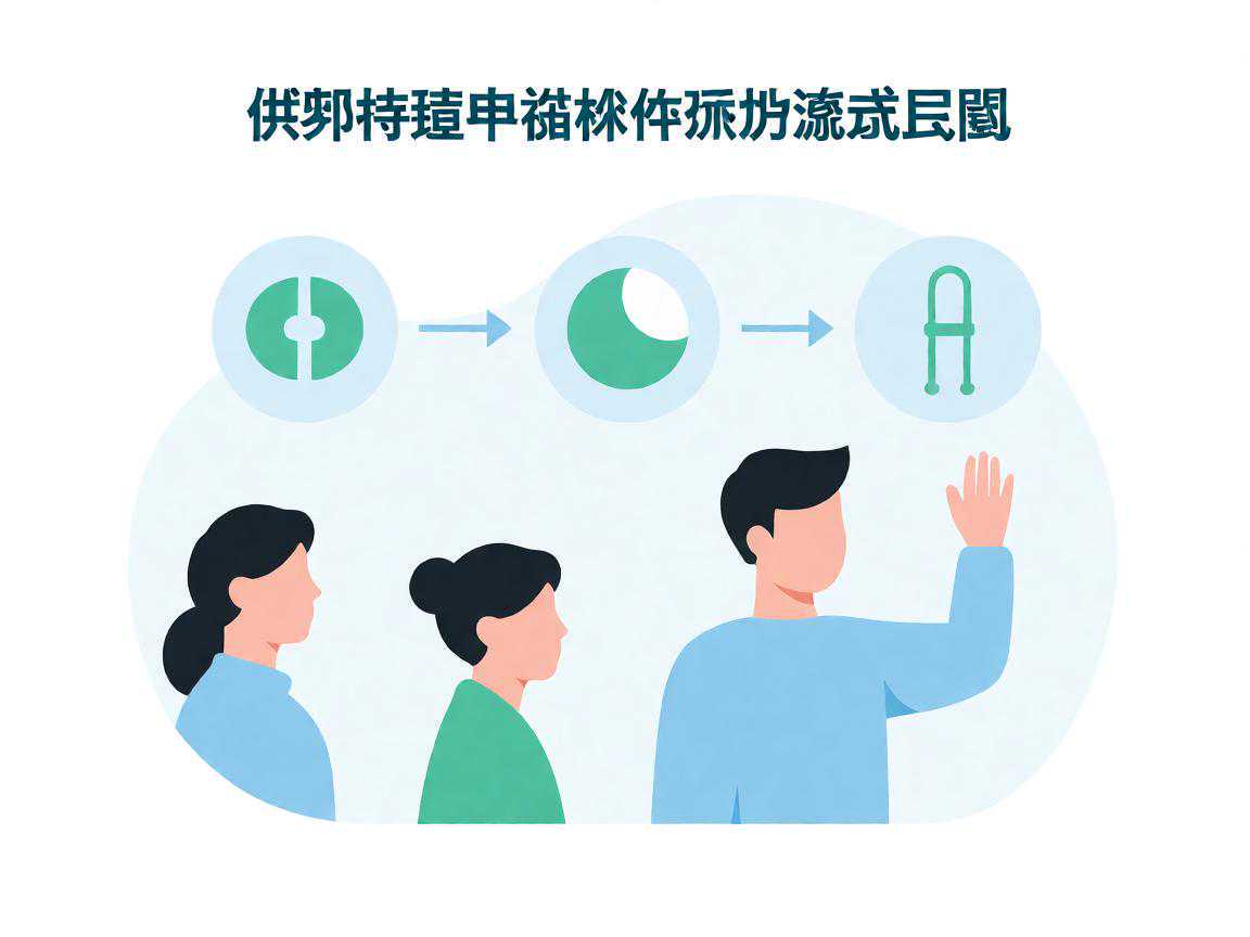 供卵试管申请条件评估流程示意图