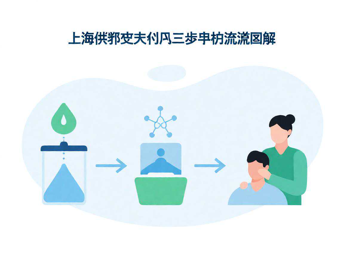 上海供卵试管婴儿三步申请流程图解