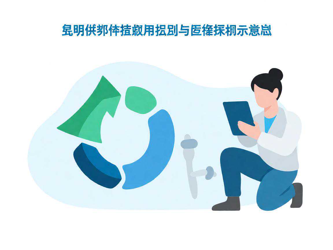 昆明供卵试管费用规划与医保报销示意图