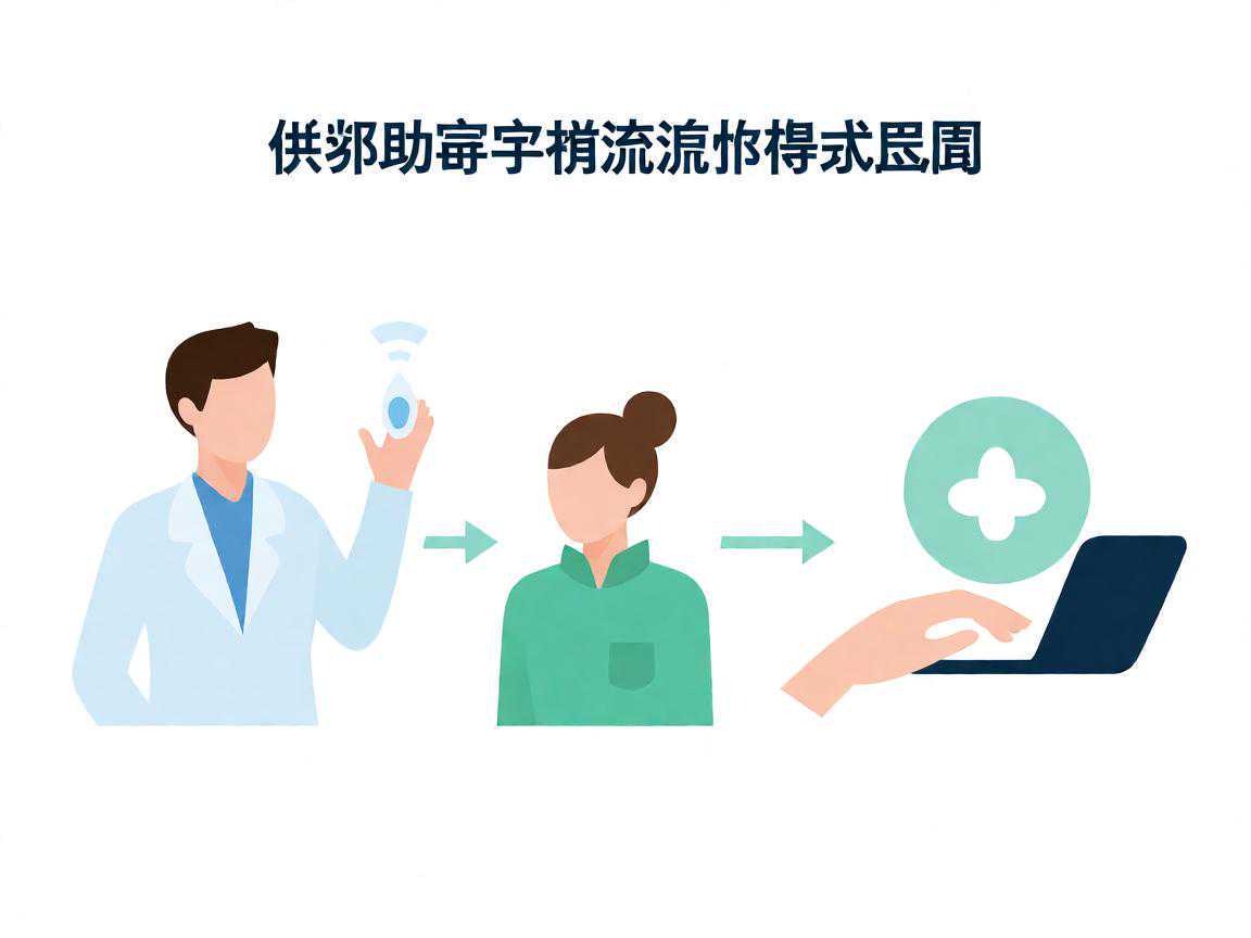 供卵助孕申请流程步骤示意图