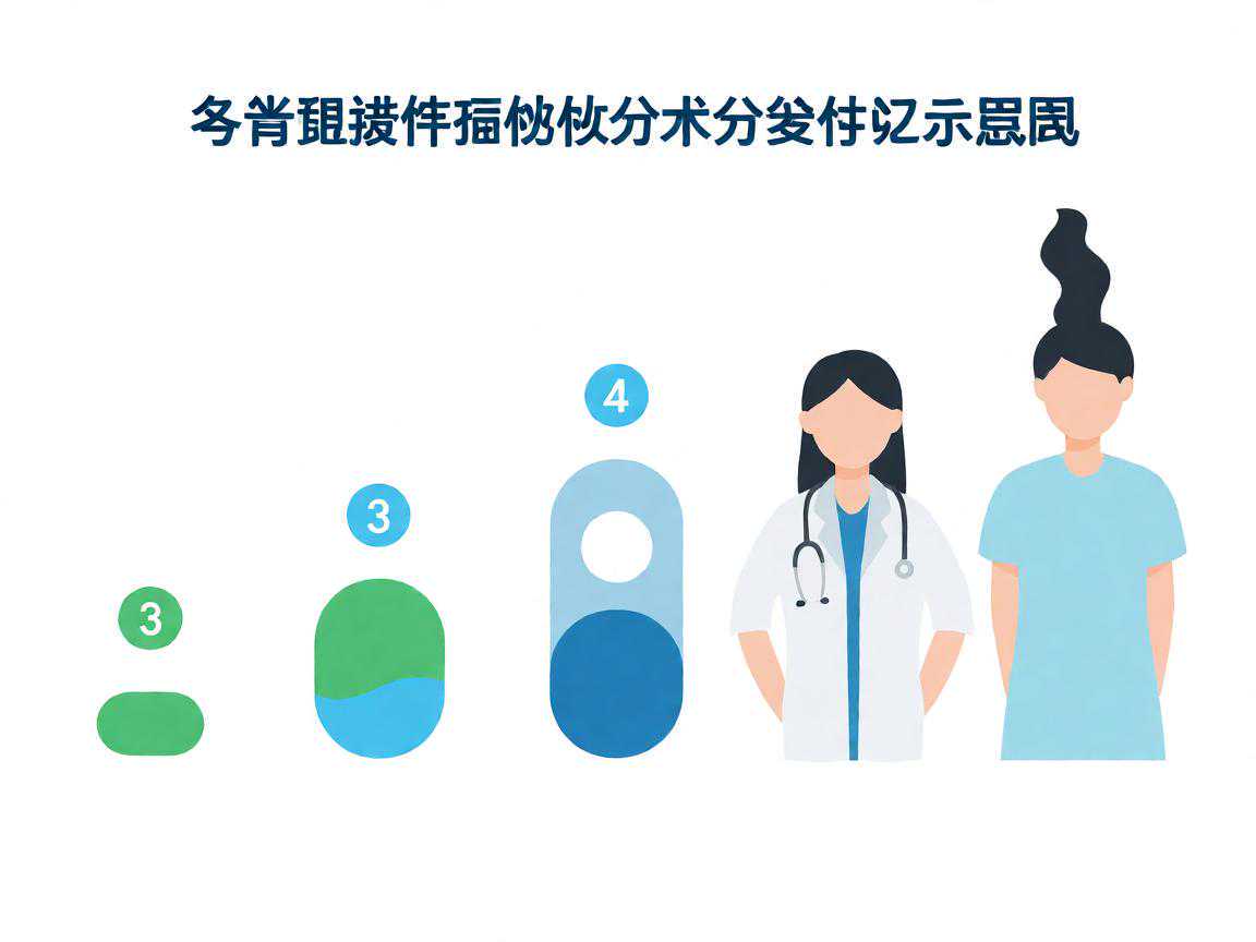 各年龄段试管成功率差异对比示意图