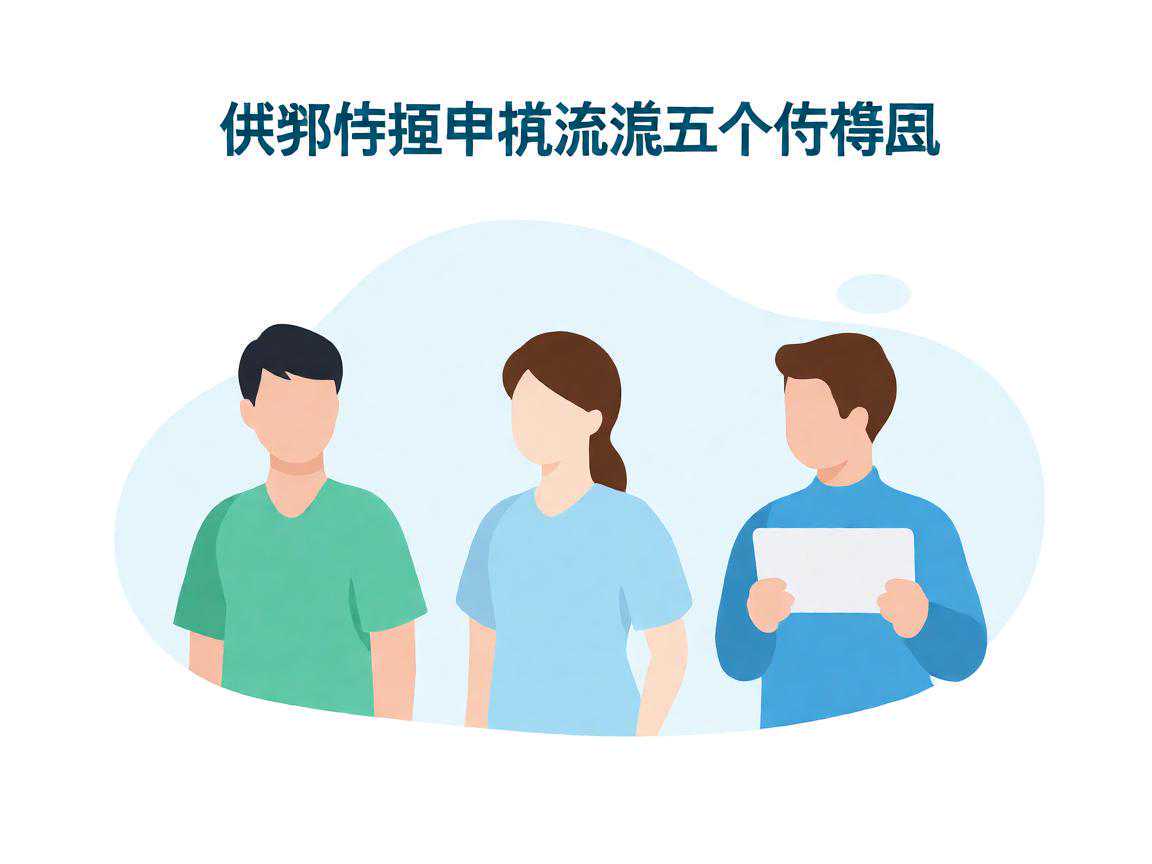 供卵试管申请流程五个步骤示意图