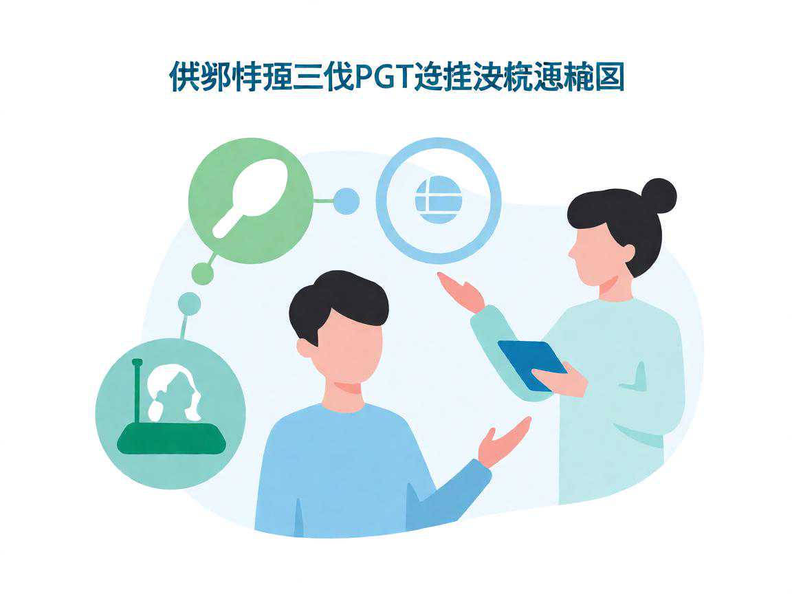 供卵试管三代PGT选择决策逻辑图