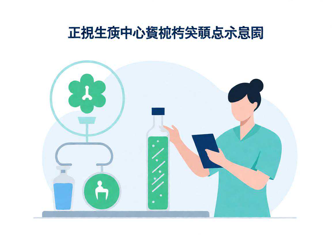 正规生殖中心资质核查要点示意图
