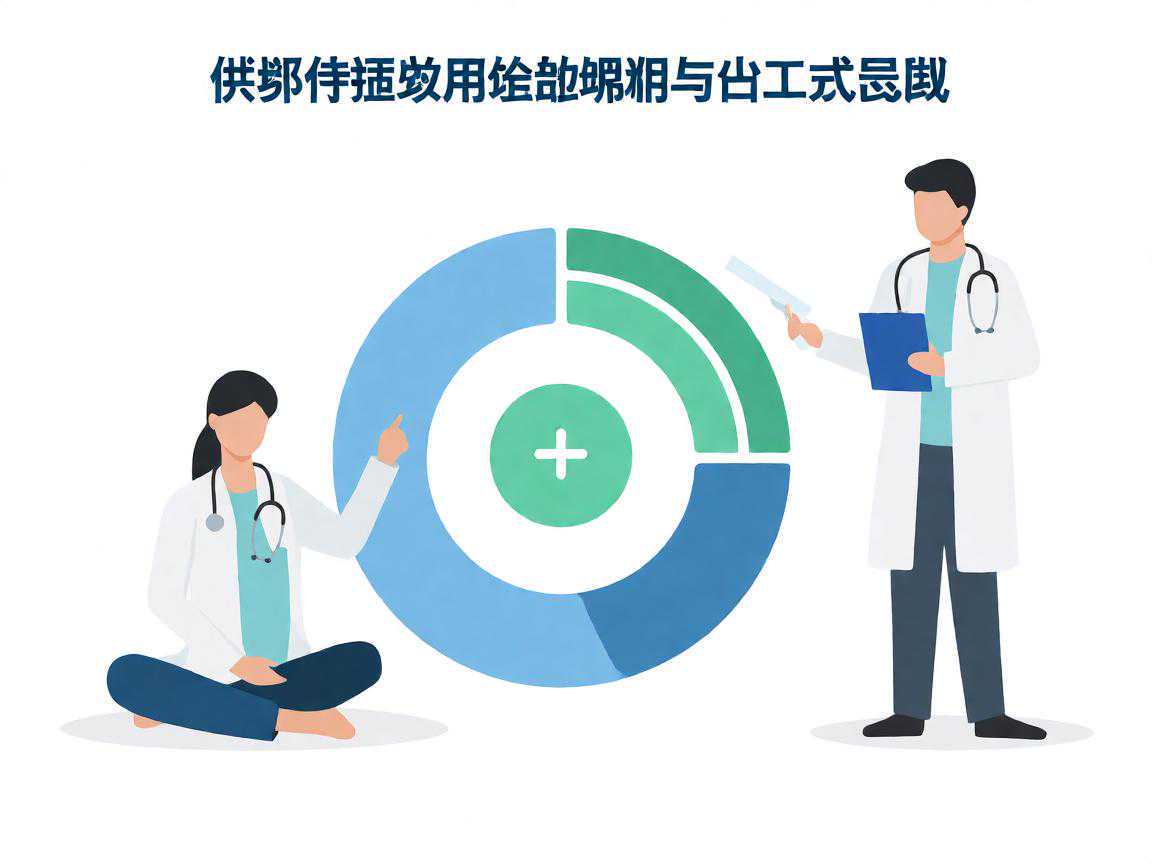 供卵试管费用构成明细与占比示意图