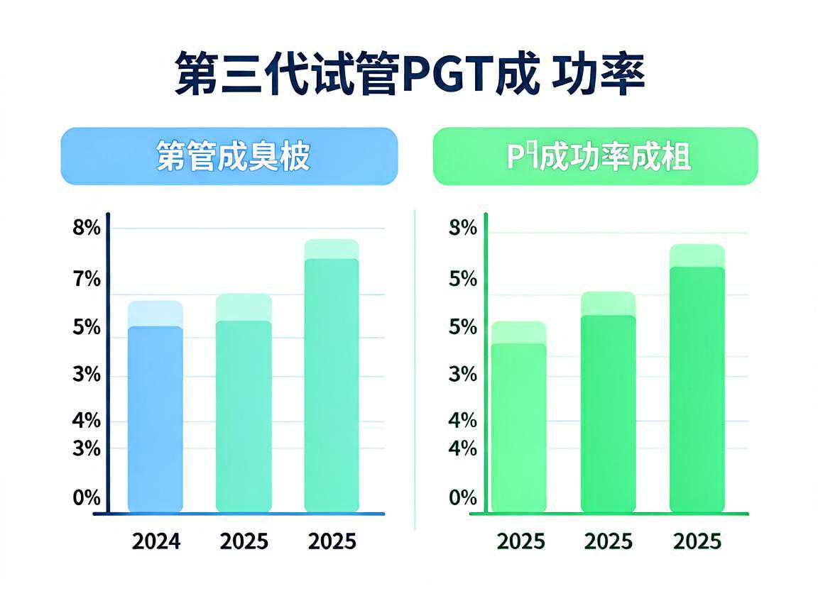 第三代试管PGT成功率统计口径对比图