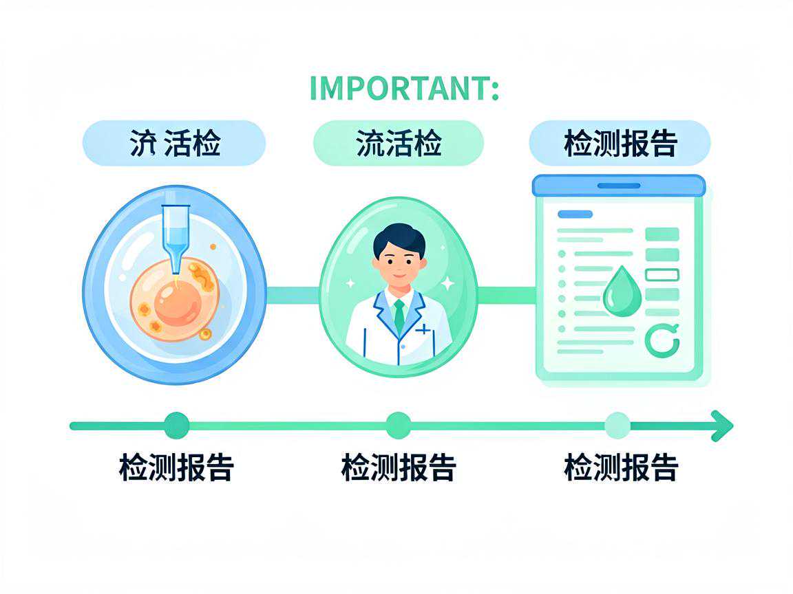 囊胚活检到NGS检测报告时间线示意图