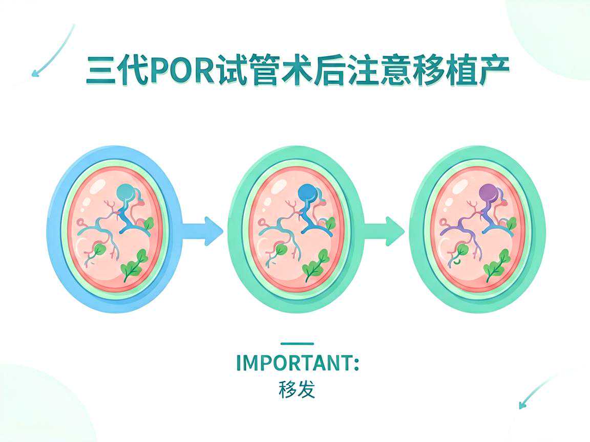 三代试管胚胎移植过程示意与术后注意事项