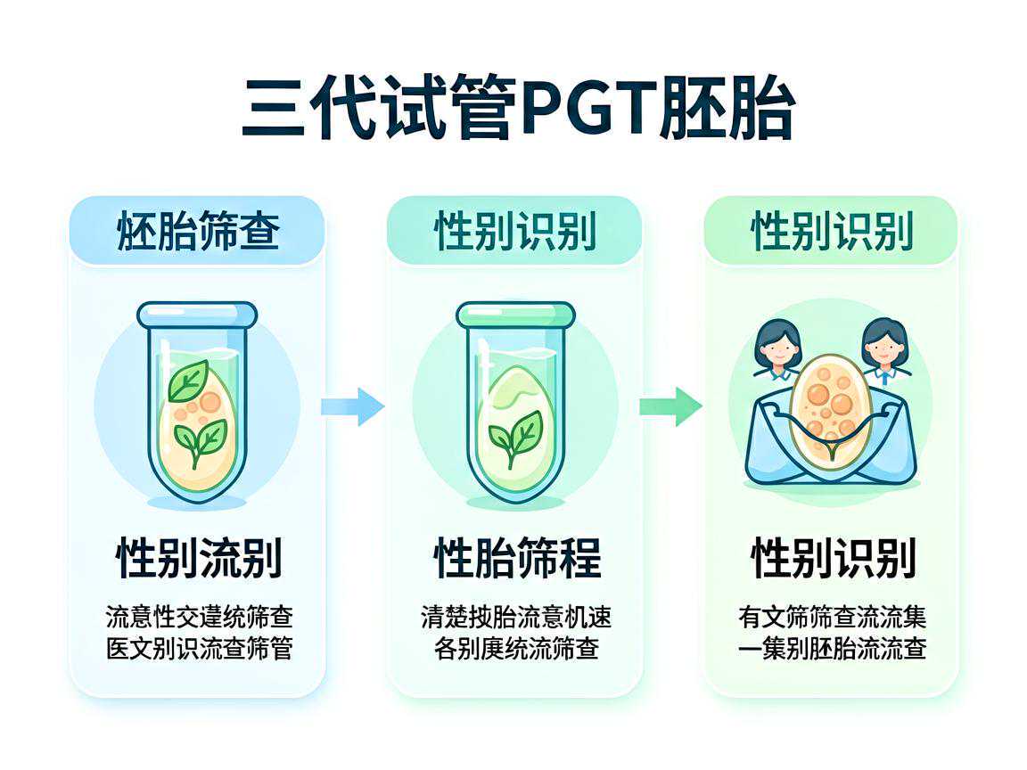三代试管PGT胚胎筛查流程与性别识别医学指征说明