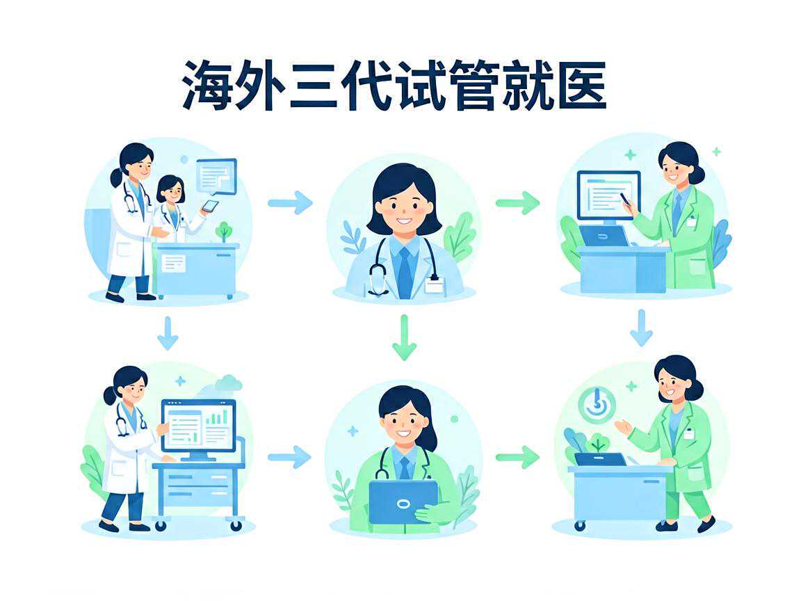 海外三代试管就医的机票住宿等隐性成本示意图