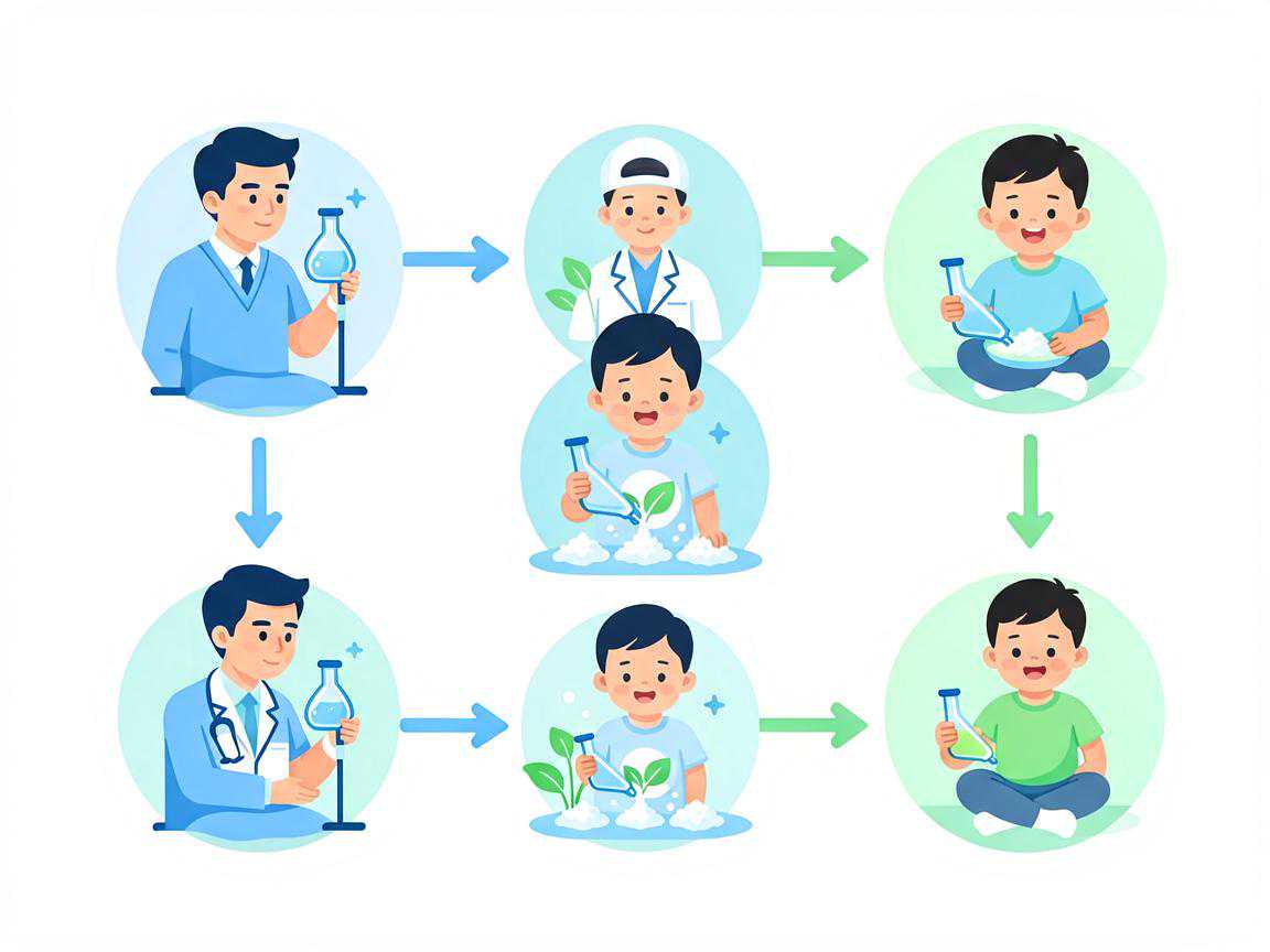 碳酸氢钠冲洗备孕男孩偏方的网络传播路径示意