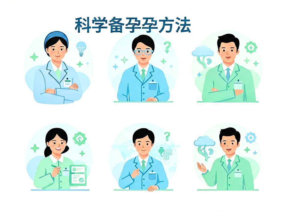 科学备孕方法与排卵监测要点图解