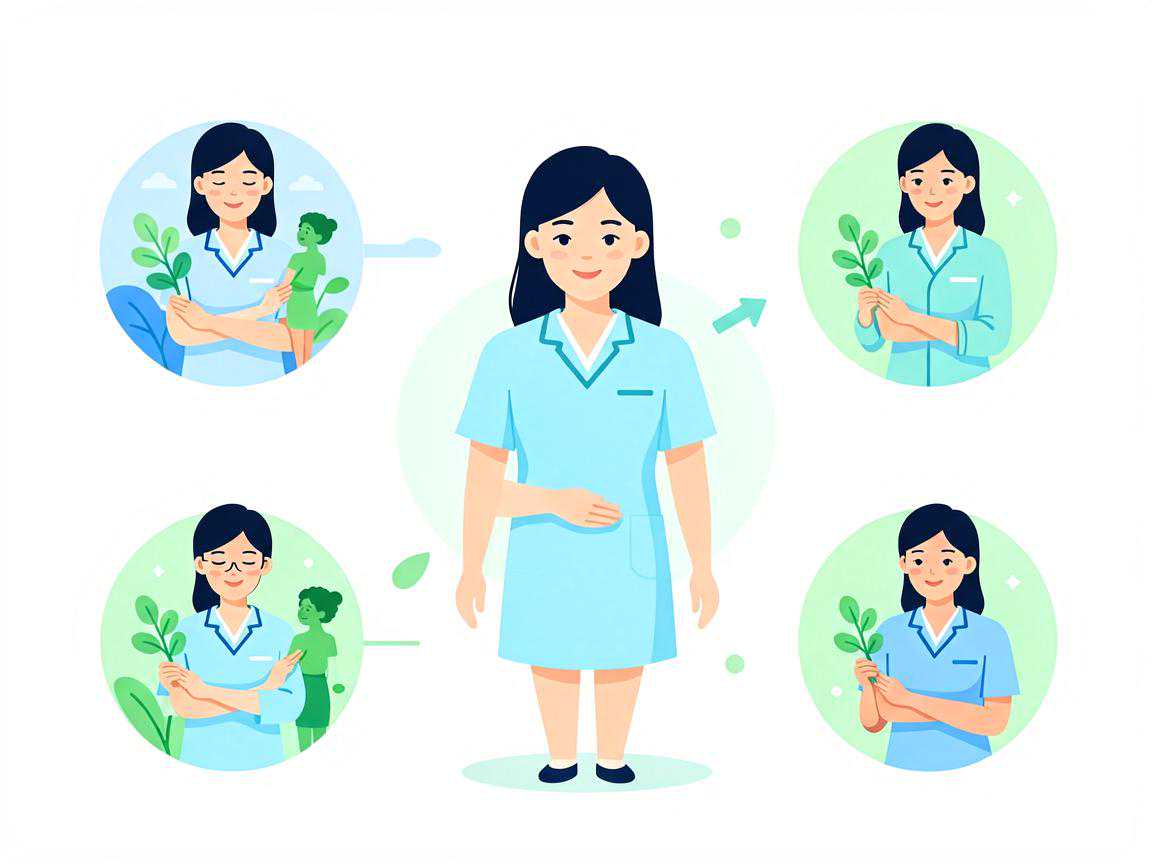 备孕科学调理身体的方法示意