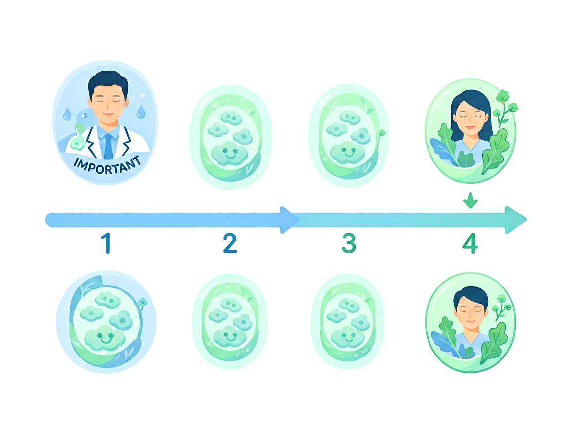 戒烟后精子质量恢复时间线示意图