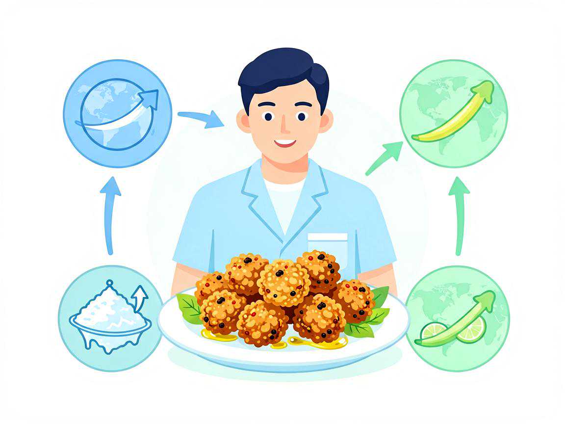 备孕男性油炸烧烤食物与反式脂肪风险示意