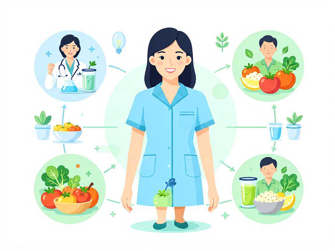 备孕女性均衡饮食营养搭配示意图