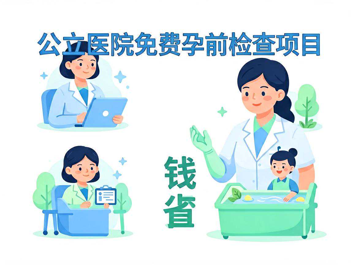 公立医院免费孕前检查项目省钱指南