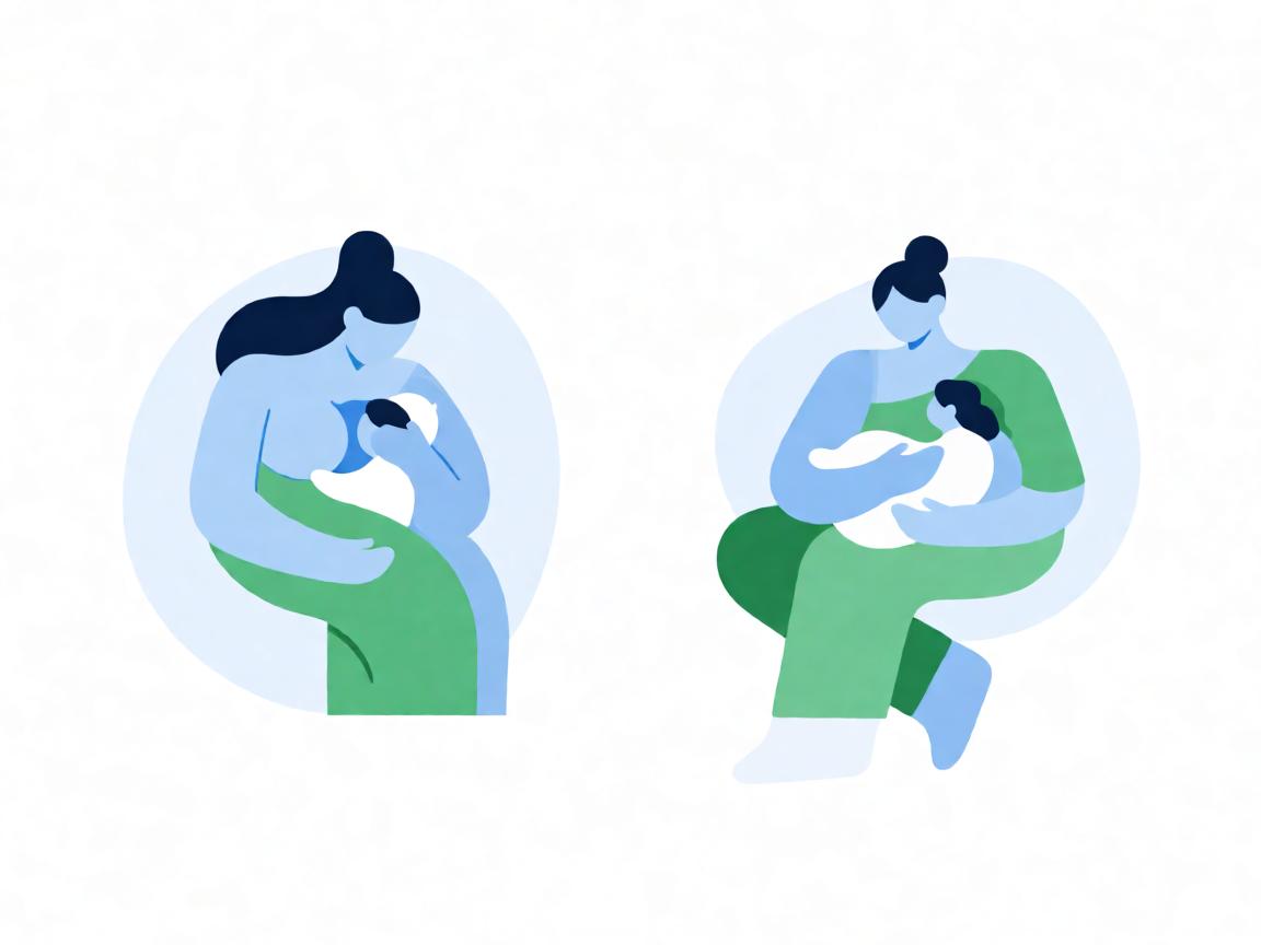 哺乳方式与产后月经恢复时间对比示意图