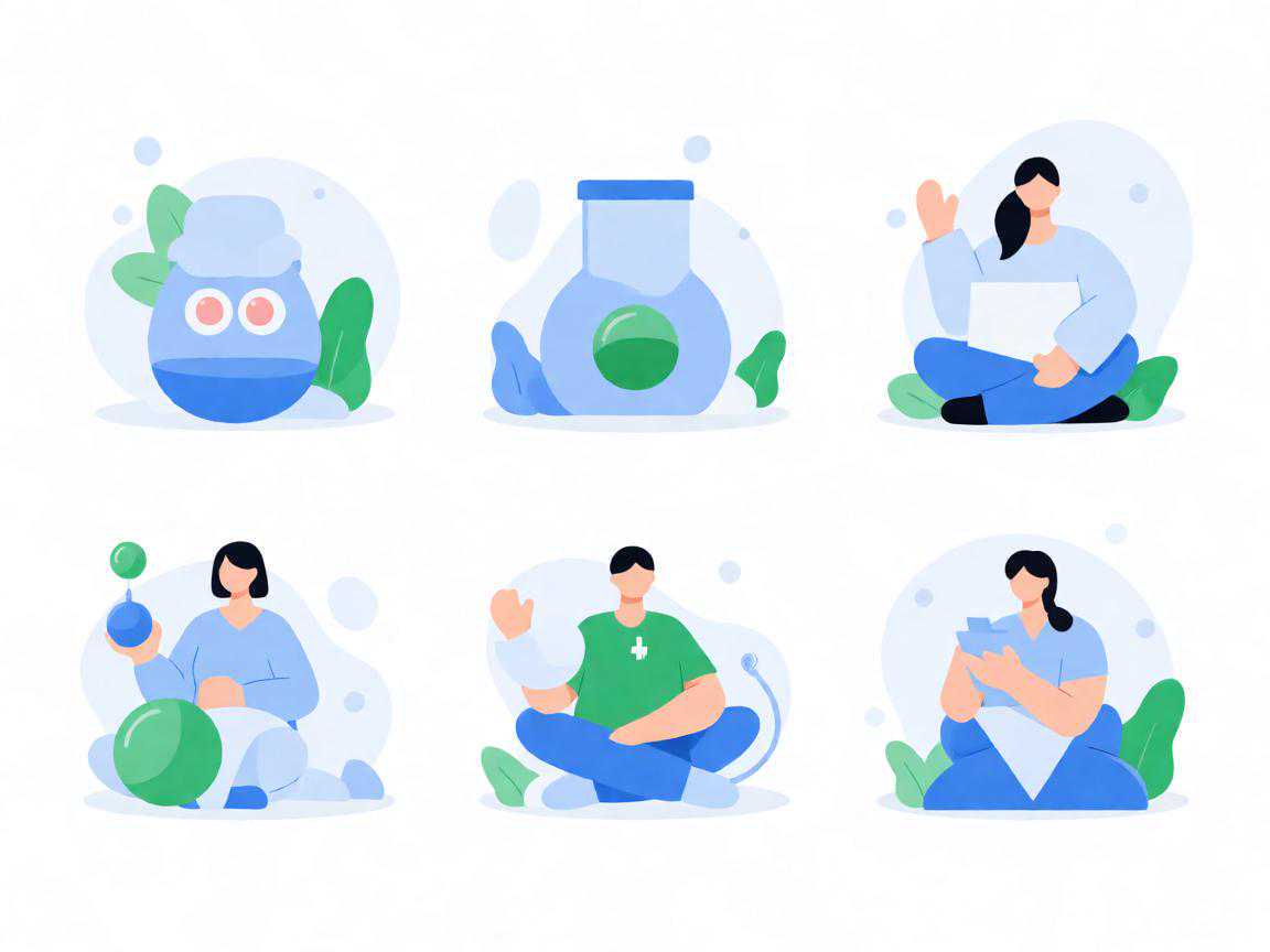 产后骨盆恢复影响因素对比示意图