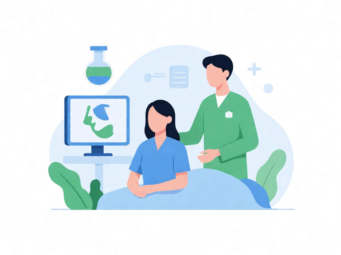 产后干涩伴随异常症状的就医判断流程示意