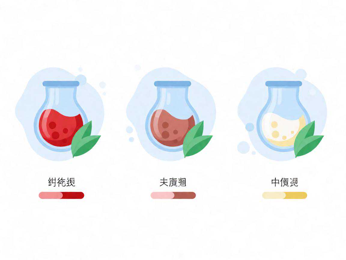 产后恶露三阶段颜色与量的变化示意图
