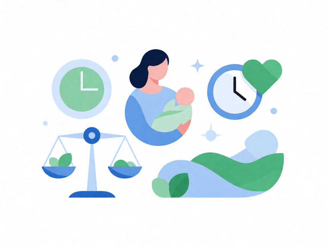 产后开奶时间影响因素示意图
