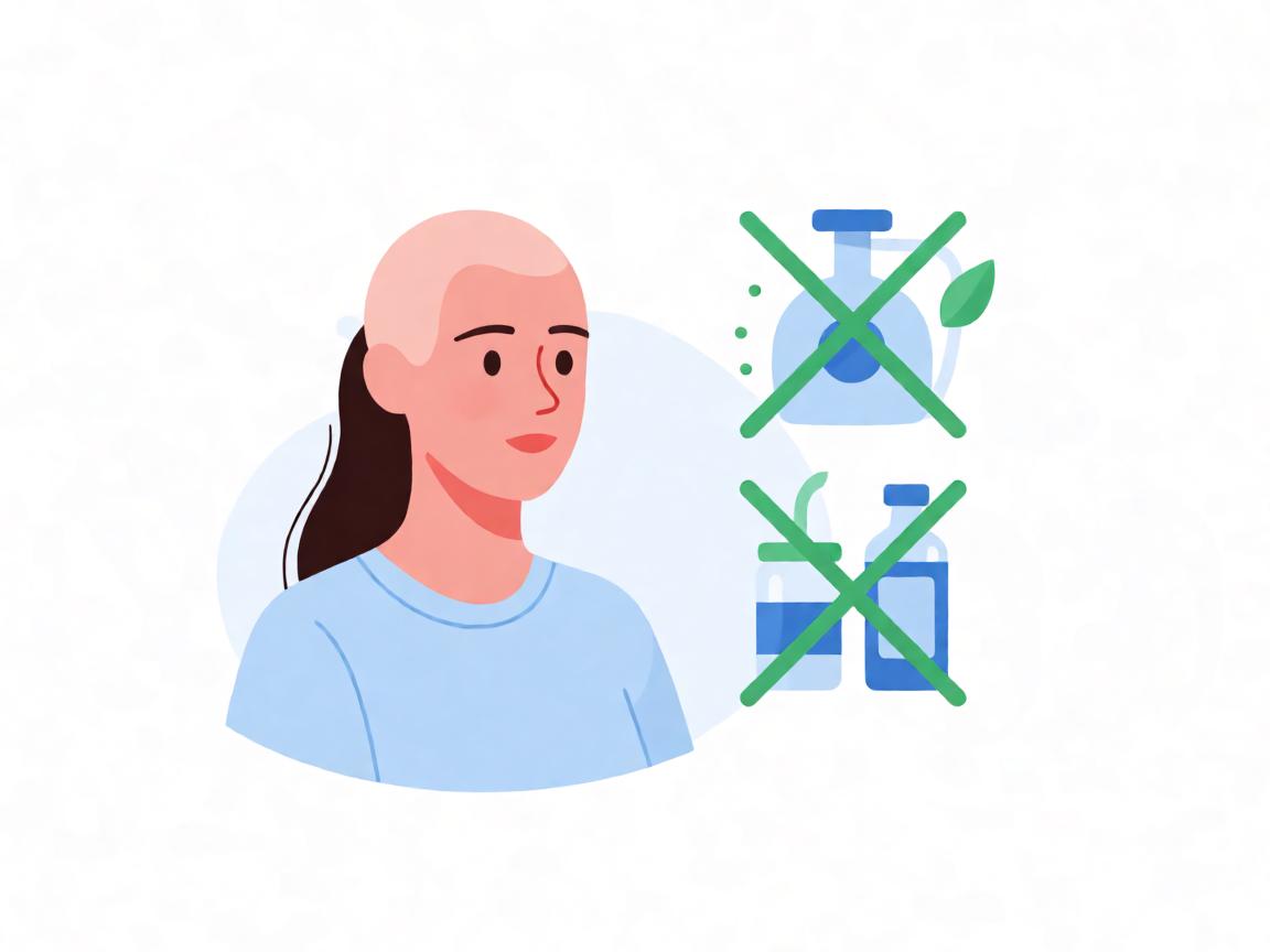产后脱发误区辟谣剃光头与偏方不可信示意