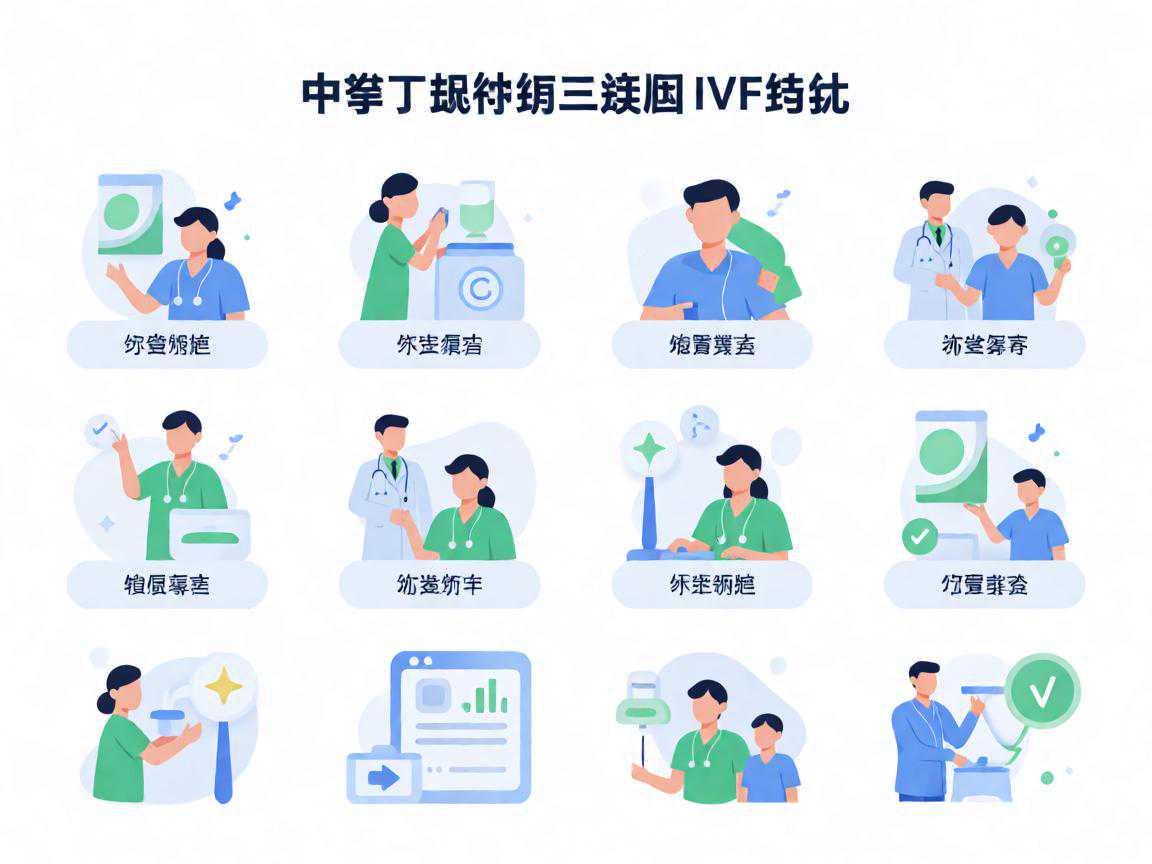 三代试管婴儿费用影响因素对比示意图