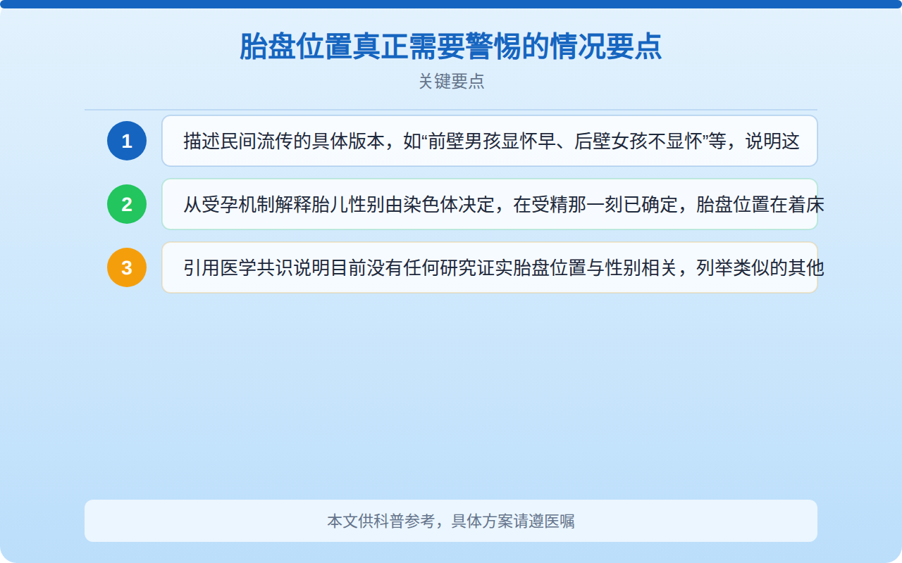 胎盘位置真正需要警惕的情况要点