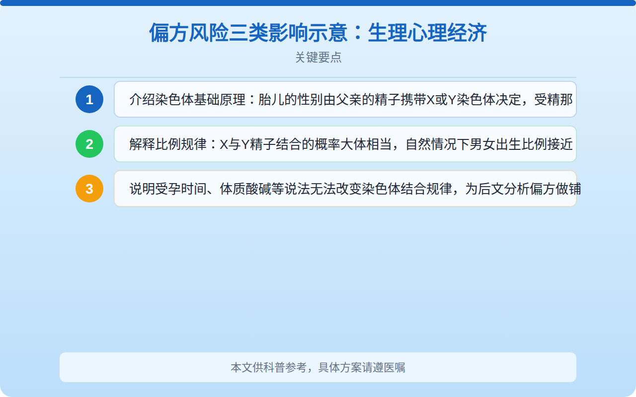 偏方风险三类影响示意：生理心理经济
