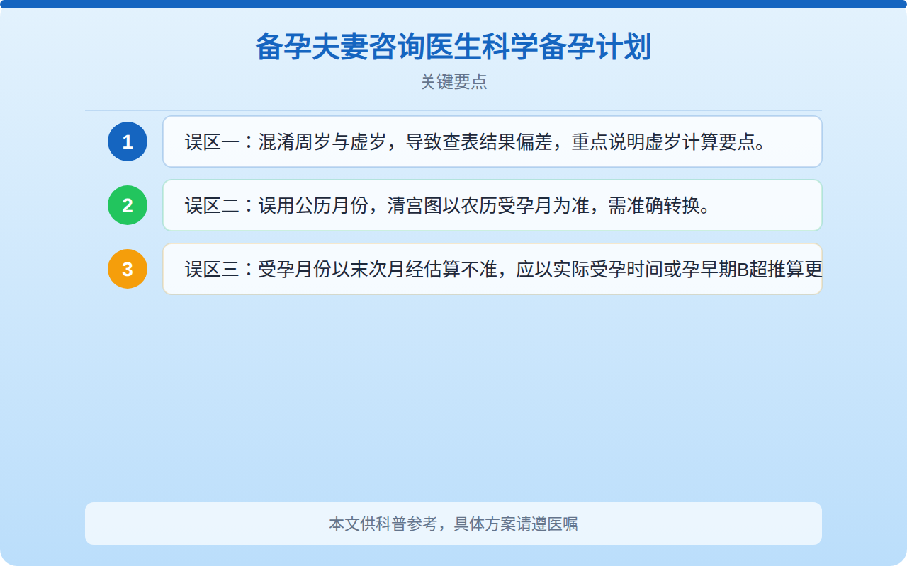 备孕夫妻咨询医生科学备孕计划