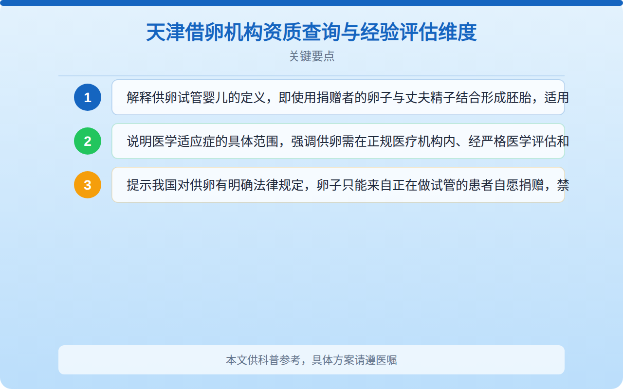 天津借卵机构资质查询与经验评估维度
